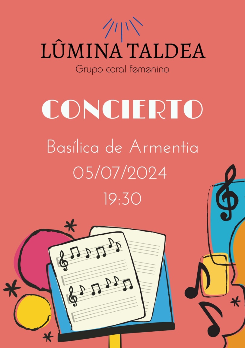 Actuación de Lûmina Taldea, próximo 5 de julio, en la basílica de Armentia.